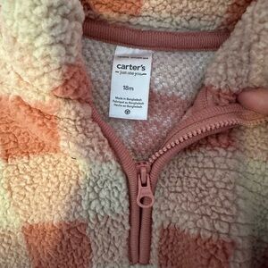 Girls 18mo pullover Carter’s fleece